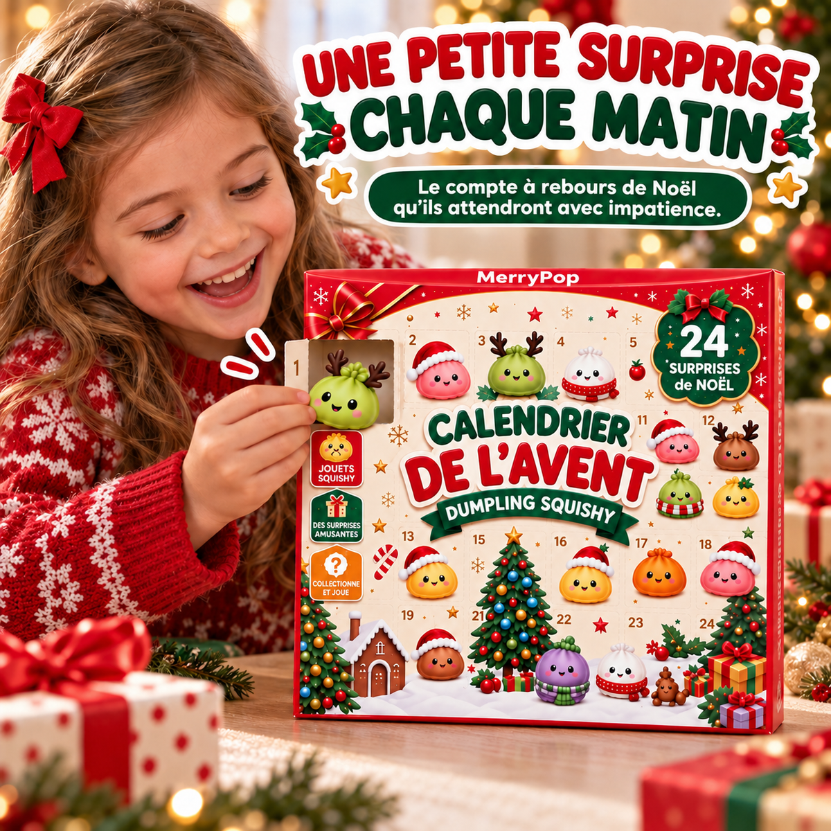 MerryPop - Calendrier Squishy